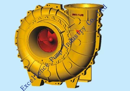 Centrifugaal rookgasafvoer gas ontzwaveling FGD Sulrry pomp met witte ijzeren materiaal